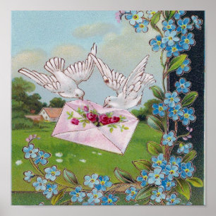 Póster As Unidades Fornecem O Correio