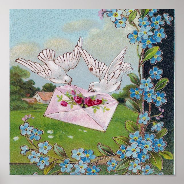 Póster As Unidades Fornecem O Correio (Frente)