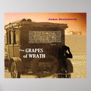 Poster As uvas do Wrath