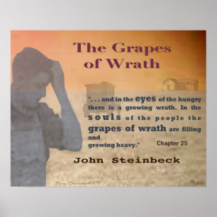 Póster As uvas do Wrath