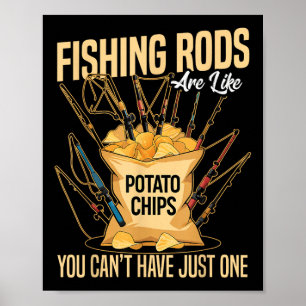 Poster As Varas de Pesca Cast And Catch São Como Batatas