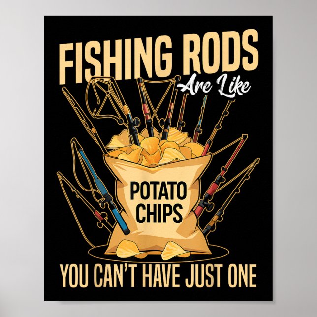 Poster As Varas de Pesca Cast And Catch São Como Batatas  (Frente)