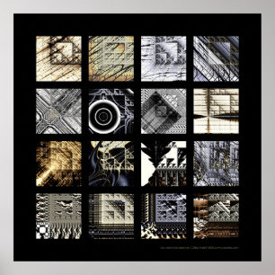 Poster As variações Sierpinski