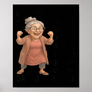 Poster Às vezes calças de meninas grandes simplesmente nã