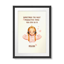 Às vezes é mais produtivo relaxar