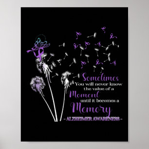 Poster Às Vezes Você Nunca Conhecerá A Consciência Do Alz