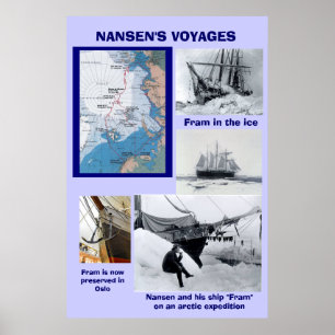 Póster As viagens de Nansen, Fram