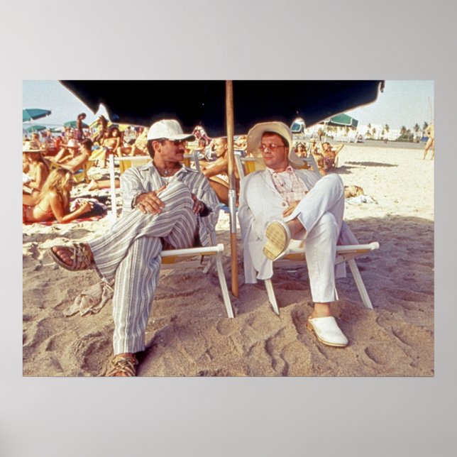 Poster As víblias da praia de Birdcage (Frente)