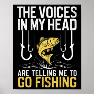 Poster As Vozes Na Minha Cabeça Estão Me Dizendo Para Ir 