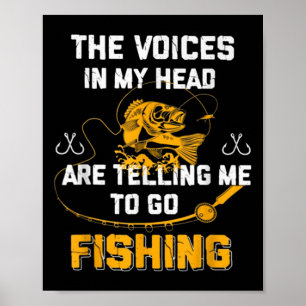 Poster As Vozes Na Minha Cabeça Estão Me Dizendo Para Ir 