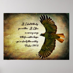 Poster Asas da Manhã Inspiracional