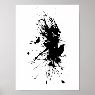 Póster Asas da pintura