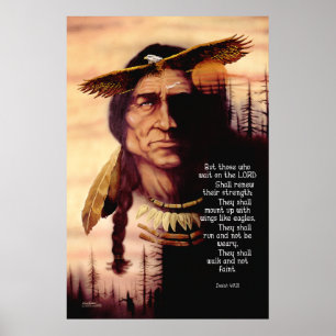 Póster Asas de Eagle