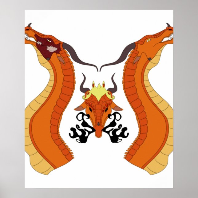 Poster Asas de fogo como clássico emocionante (Frente)