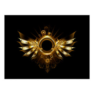 Póster Asas de vapor