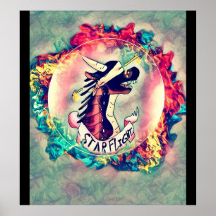 Poster Asas do Dragão - Fogo em Voo Gráfico