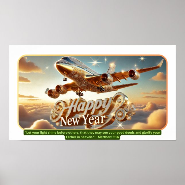 Poster Asas ouros da Celebração (Frente)