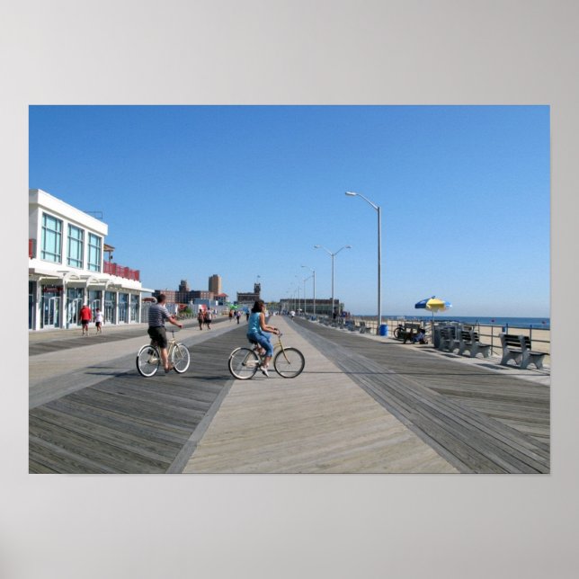 Poster Asbury Park Boardwalk (Frente)
