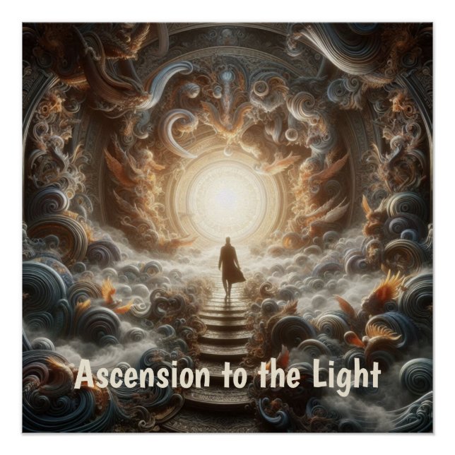 Póster Ascensão à Luz (Frente)