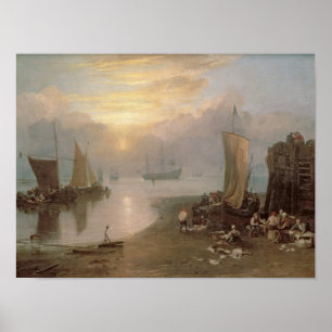 Póster Ascensão de Sun através do vapor