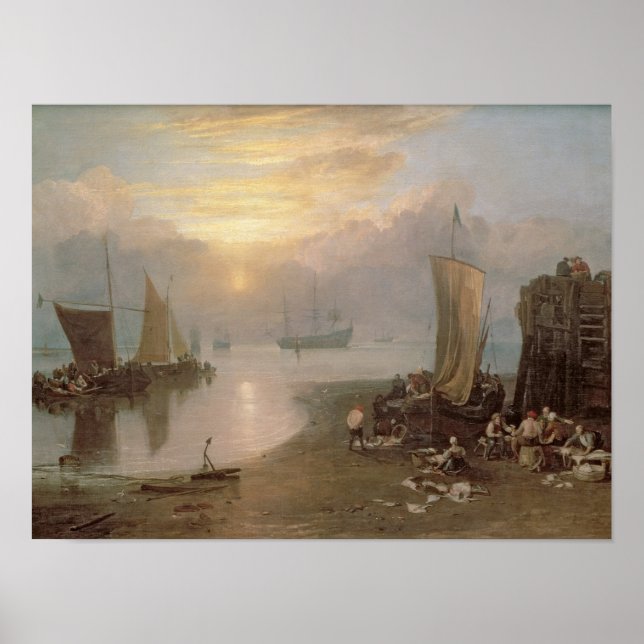 Póster Ascensão do Sol através do Vapor (Frente)