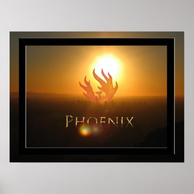Póster Ascensão Phoenix (Frente)