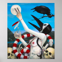 Poster "Ascensão" por Christiane Cegavske