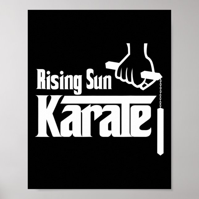 Poster Ascensão Sun Karate Nunchuck (Frente)
