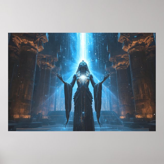 Poster Ascension of the Starborn Priestess: Sci Fi  (Frente)