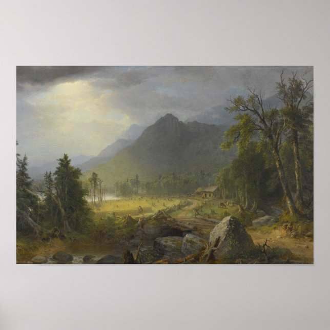 Poster Asher Brown Durand - A Primeira Colheita (Frente)