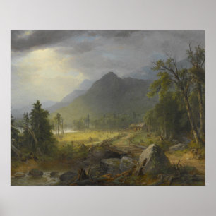 Poster Asher Brown Durand - A Primeira Colheita