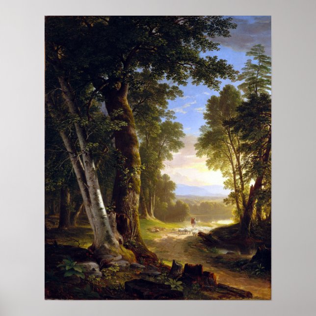 Poster Asher Durand The Beeches (Frente)