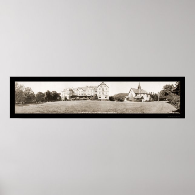 Poster Asheville College Photo 1910 (Frente)