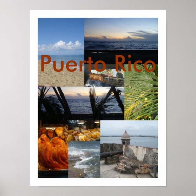Póster Asi es mi tierra 2, Porto Rico (Frente)
