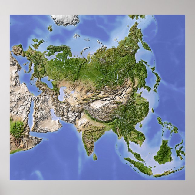 Póster Ásia (Frente)