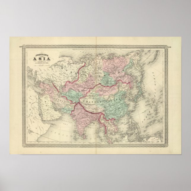 Póster Ásia 25 (Frente)