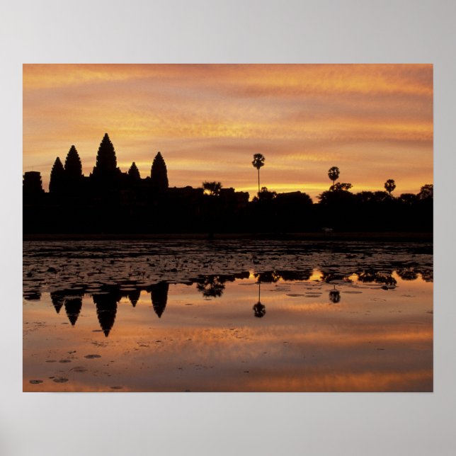 Póster Ásia, Camboja, Siem Reap, Angkor Wat (b. 12 (Frente)