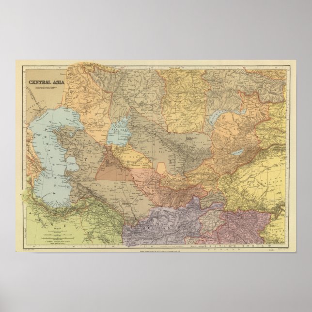 Póster Ásia Central 2 (Frente)