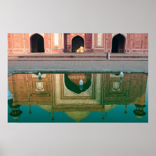 Póster Ásia, Índia, Uttar Pradesh, Agra. No 2 (Frente)