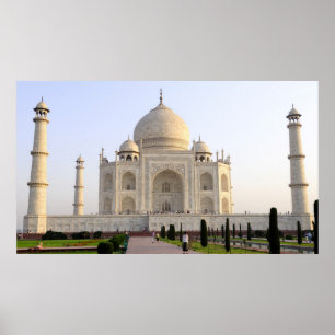 Póster Ásia, Índia, Uttar Pradesh, Agra. O Taj 8