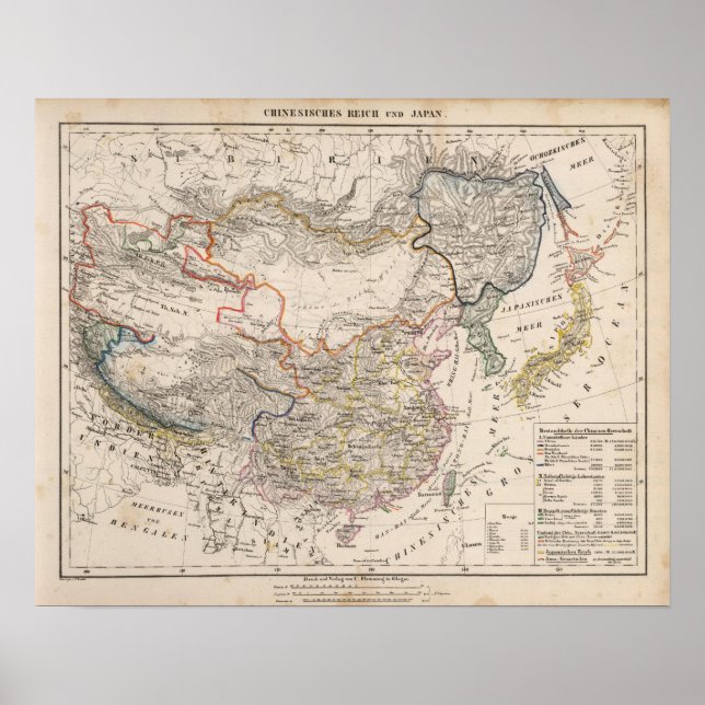 Poster Ásia, Japão, China (Frente)