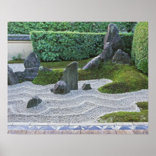 Póster Ásia, Japão, Quioto, templo Daitokuji, Zuiho-in