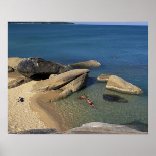 Póster Asia, Thailand, Samui. Beach
