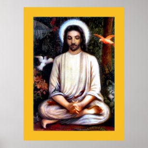 Póster Asiático Jesus