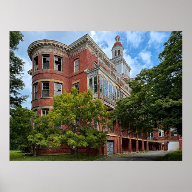 Poster Asilo Abandonado (Frente)