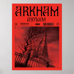 Poster Asilo Arkham: Restrito