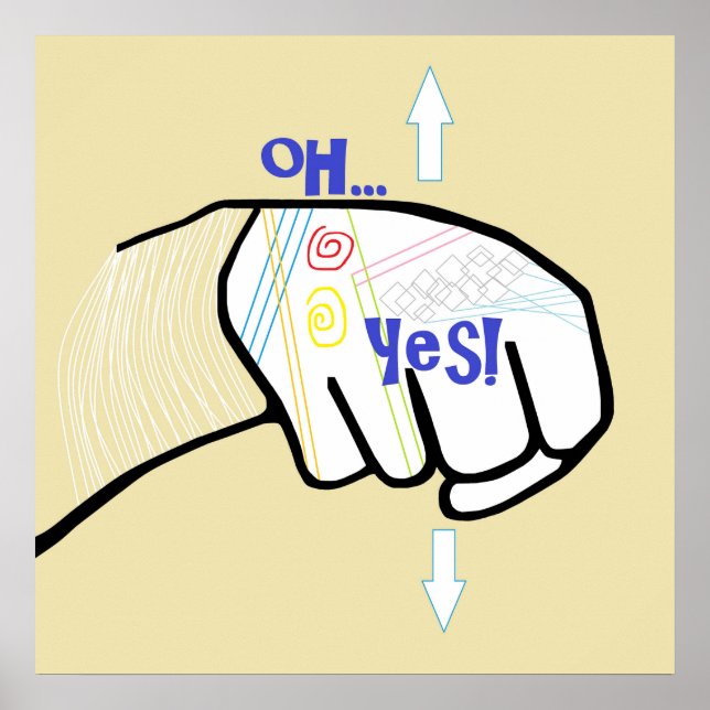 Póster ASL Oh SIM (Frente)