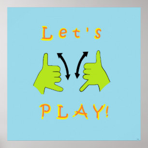 Póster ASL Vamos PLAY!