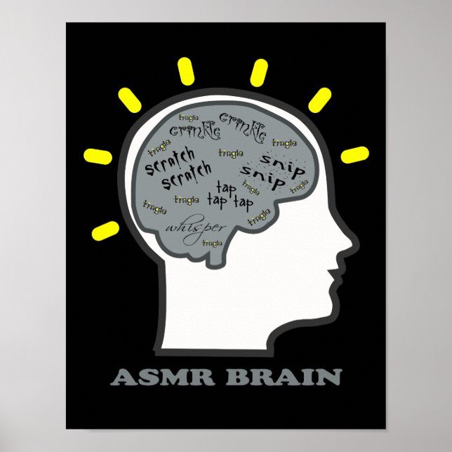 Poster ASMR Brain (Frente)