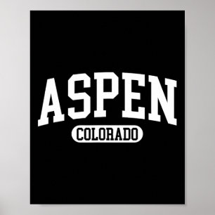 Poster Aspen Colorado Ski Gift